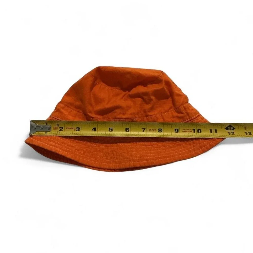VTG Croco Kids Bucket Hat Kids One Size Orange Sun Protection Safari Hat